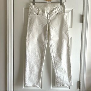 Maternity Straight-Leg Ankle Jeans